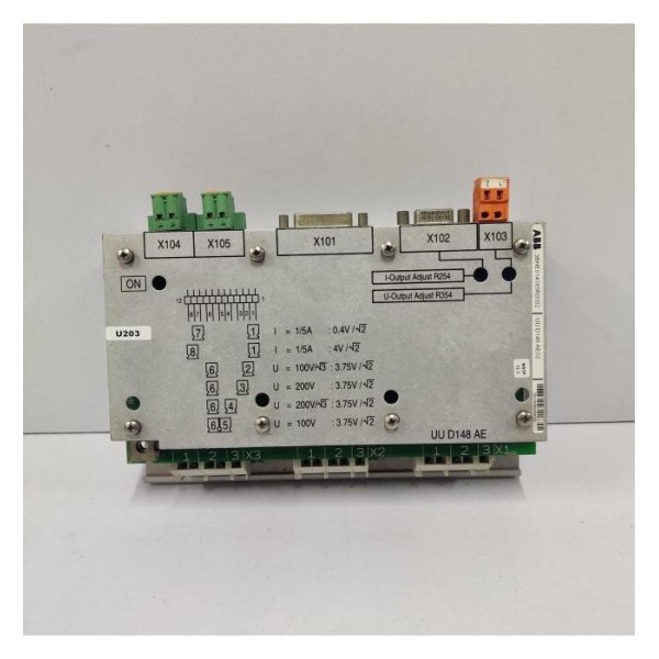 ABB 3BHE014185R0002 UU D148 AE02 CURRENT TRANSDUCER CONTROL BOARD