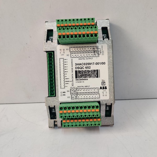 ABB 3HAC025917-001/00 DSQC 652 Digital Input Output Module *Tested* *OK*