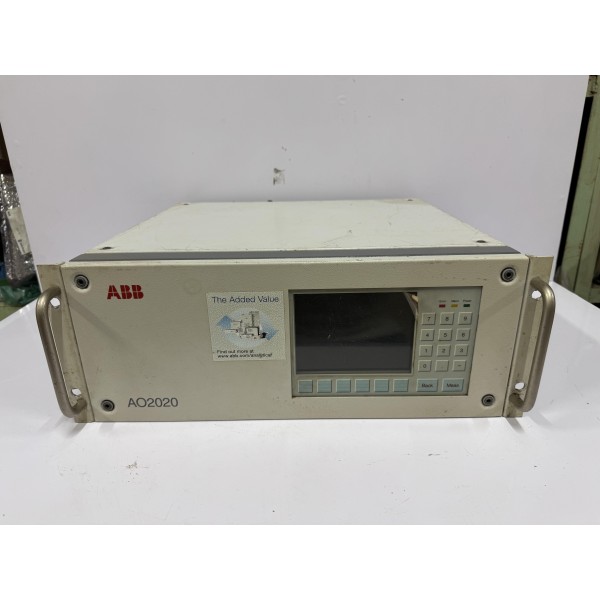 ABB AO2020 P-No. 24041-2X20XXX00000 GAS ANALYZER UNIT EBAY