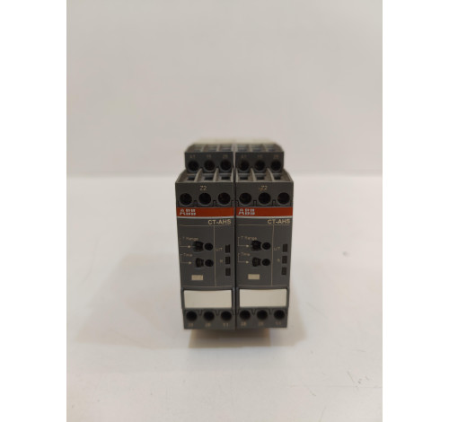 ABB CT-AHS.22S OFF-DELAY WITH AUX.VOLTAGE TIME RELAY 1SVR730110R3300