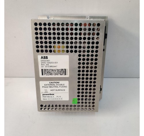 ABB DSQC661 3HAC0026253-001 POWER SUPPLY