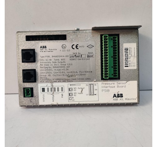 ABB PSIB 3HNA010414-001 Pressure Senso Interface Board PSIB-02