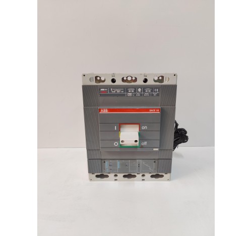 ABB SACE S6H ISOMAX CIRCUIT BREAKER 3-POLE 600A