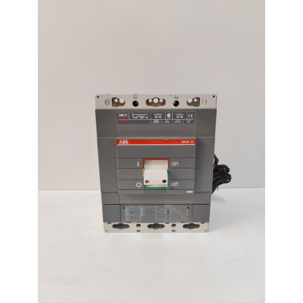 ABB SACE S6H ISOMAX CIRCUIT BREAKER 3-POLE 600A