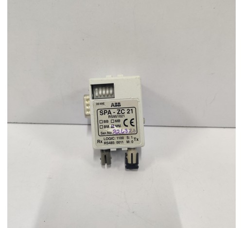 ABB SPA-ZC 21 PROFI BUS CONNECTION MODULE 