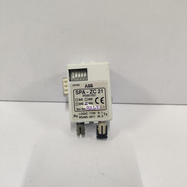 ABB SPA-ZC 21 PROFI BUS CONNECTION MODULE 