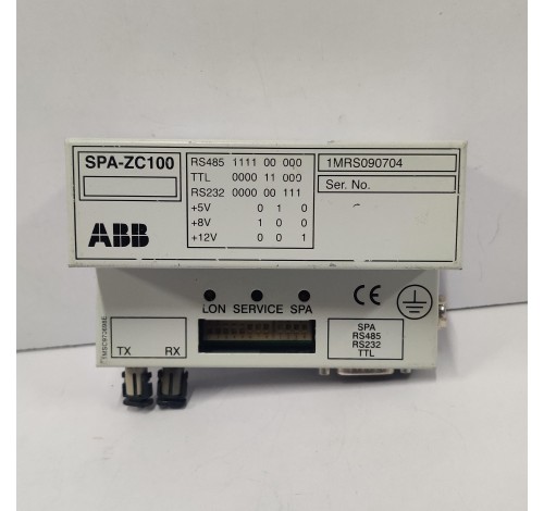 ABB SPA-ZC100 1MRS090704 PROFIBUSS ETHERNET ADAPTER