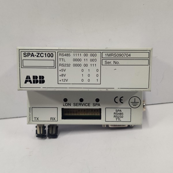 ABB SPA-ZC100 1MRS090704 PROFIBUSS ETHERNET ADAPTER