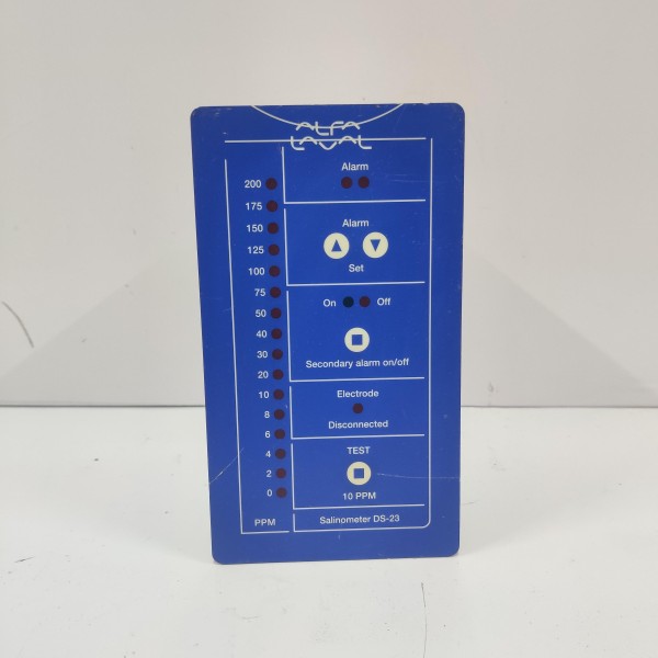 ALFA LAVAL SALINOMETER DS-23 VERSION : 1A ITEM NO : 985 23924-01
