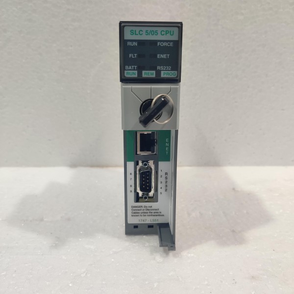 Allen-Bradley 1747-L551 SER C SLC500 PLC CPU Processor Unit Module