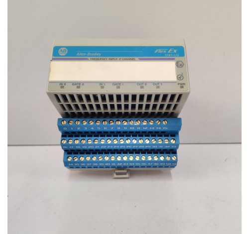 ALLEN BRADLEY 1797-IJ2 FREQUENCY INPUT 2 CHANNEL MODULE 