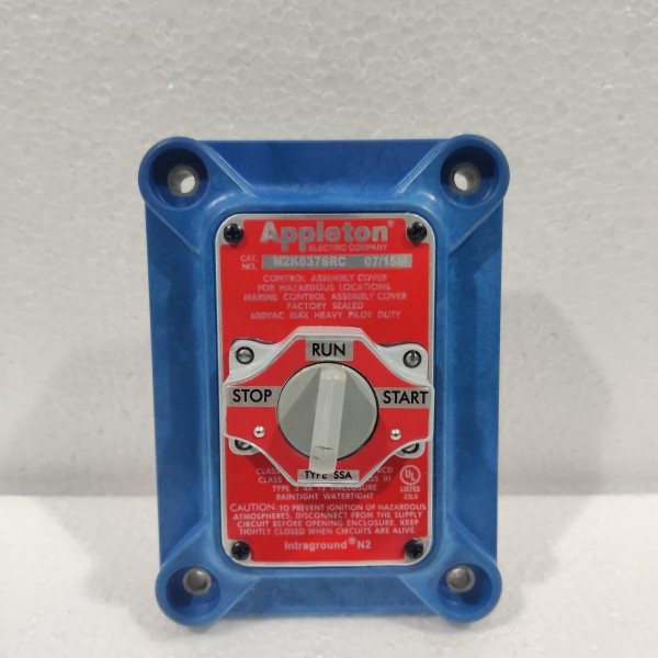Appleton Switches N2DC75345 N2 Series SELECTOR SWITCH 3-P0S.4-CIR