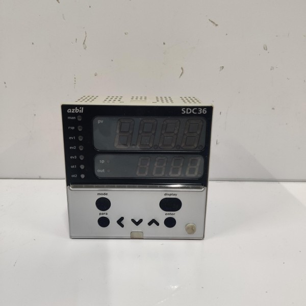 AZBIL SDC36 SINGLE LOOP DIGITAL TEMPERATURE CONTROLLER C36TR1UA1000