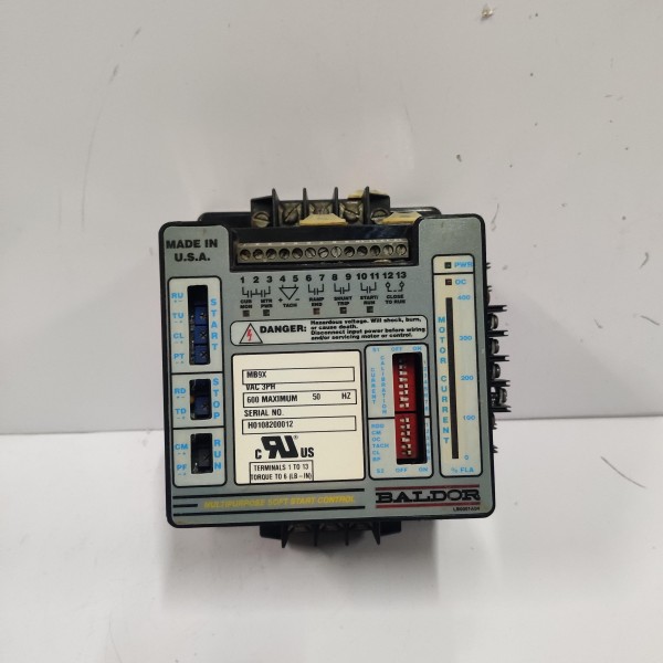 BALDOR Industrial Solid State Motor Control Soft Start MB9X 