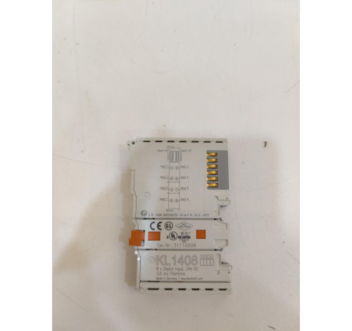 BECKHOFF KL1408 DIGITAL INPUT MODULE