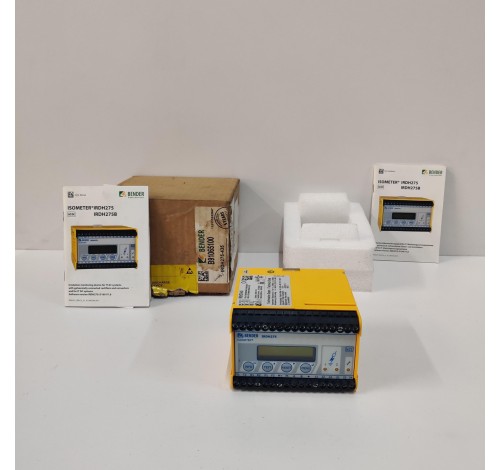 BENDER IRDH275-435 ISOMETER INSULATION MONITORING DEVICE SOFTWARE D0160 V1.80