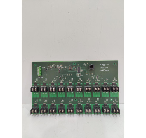  BENFORD UV BFS322-PCB REV 1 CURRENT MONITOR CIRCUIT BOARD 2020