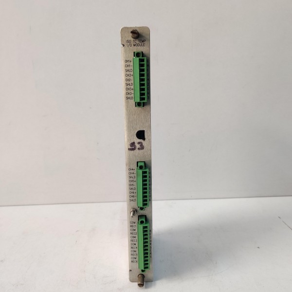 BENTLY NEVADA 133835-02 ISO TC TEMP I/O MODULE