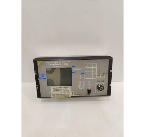 BRANNSTROM CLEANTRACK 1000 ODME COMPUTER UNIT OIL DISCHARGE MONITOR