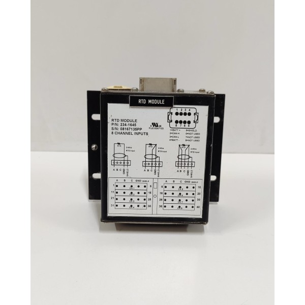CATERPILLAR 234-1645 RTD MODULE 8 CHANNEL INPUTS
