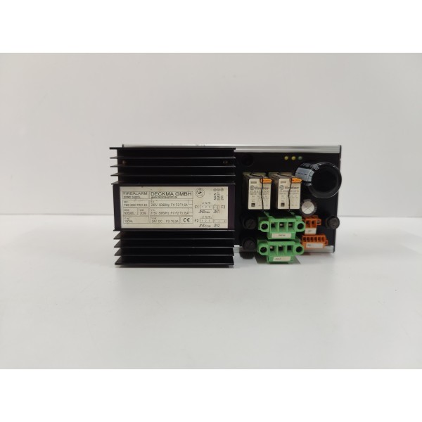 DECKMA FMS 3000 TR01-E3 FIREALARM POWER SUPPLY