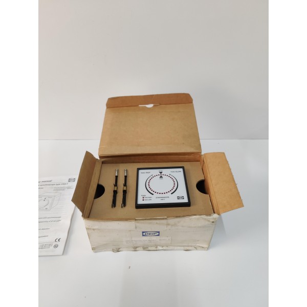 DEIF CSQ-3 MARINE MULTI FUNCTION SYNCHROSCOPE