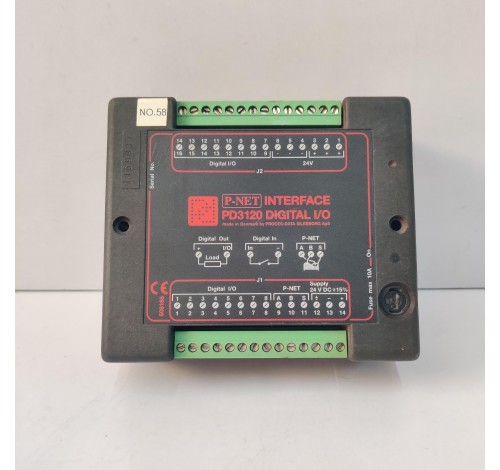 DEMCOS PD 3120 P-NET INTERFACE PROCESS DATA Digital I/O Module 24VDC