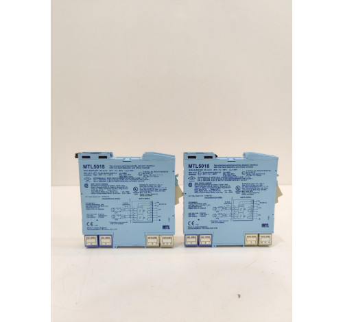EATON MTL5018 TWO-CHANNEL SWITCH PROXIMITY DETECTOR BARRIER