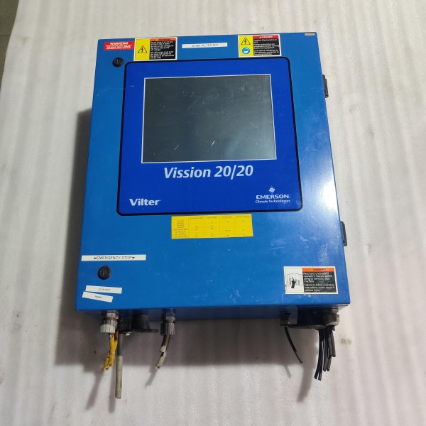 EMERSON VILTER VISSION 20/20 COMPRESSOR CONTROL PANEL E240200