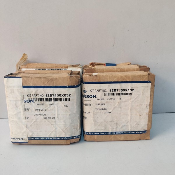 FISHER 12B7100X132 GASKET SET NEW 