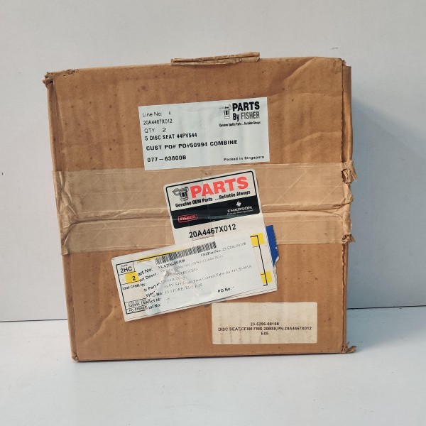 FISHER DISC SEAT,CF8M FMS 20B58,PN:20A4467X012 E05