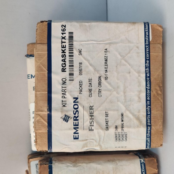 FISHER RGASKETX162 GASKET SET NEW LOT OF 4