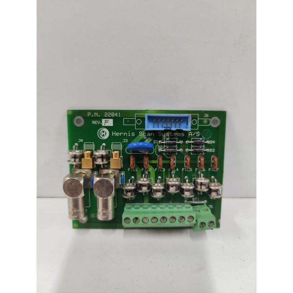 HERNIS SCAN SYSTEMS 22041 PCB CARD MKSOR HS003X2 REV.F