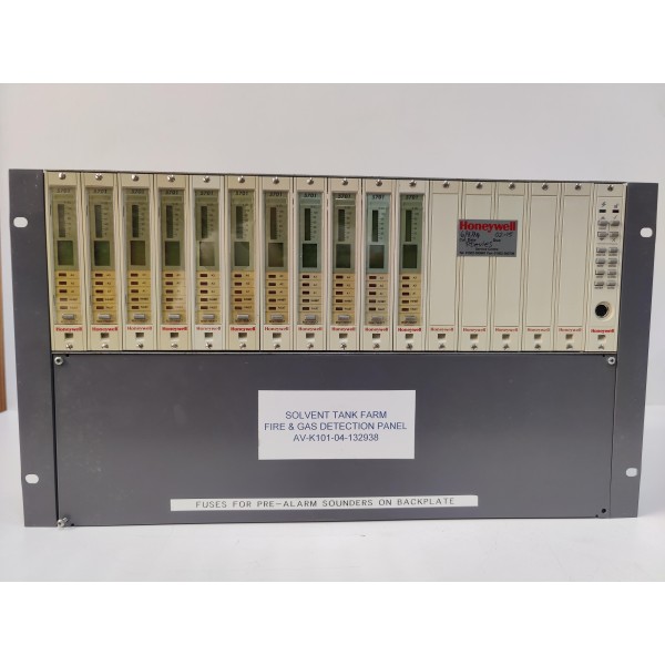 HONEYWELL ANALYTICS AV-K101-04-132938 SOLVENT TANK FARM FIRE & GAS DETECTION PAN