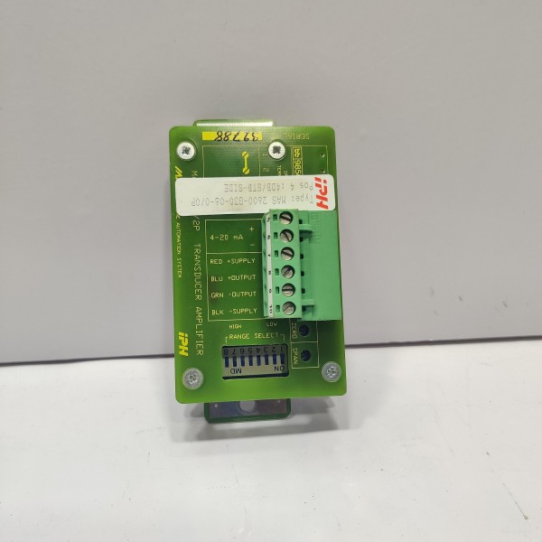 IPH MARINE MAS 2600-030-06-0/0Р TRANSDUCER AMPLIFIER
