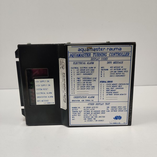 KAMEWA FINLAND AQUAMASTER SECONDARY TURNING CONTROLLER ATC-2