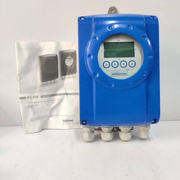 KROHNE IFC050WIFC050W ELECTROMAGNETIC FLOW TRANSMITTER