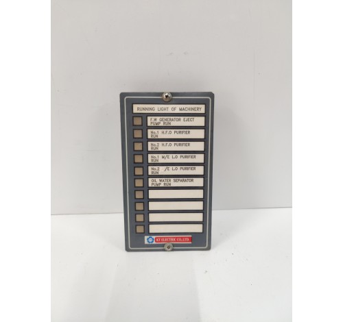 KT ELECTRIC KT-GSL-10 RUNNING LIGHT OF MACHINERY PANEL
