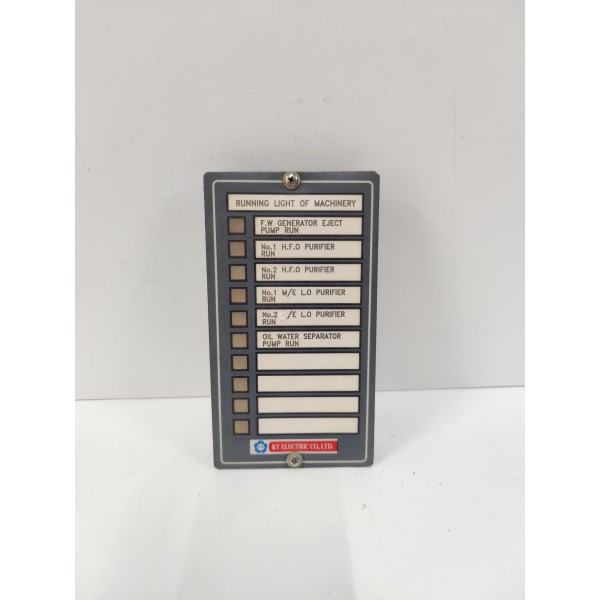 KT ELECTRIC KT-GSL-10 RUNNING LIGHT OF MACHINERY PANEL