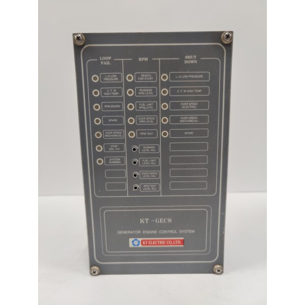 KT ELECTRICCO, LTD. KT - GECS GENERATOR ENGINE CONTROL SYSTEM