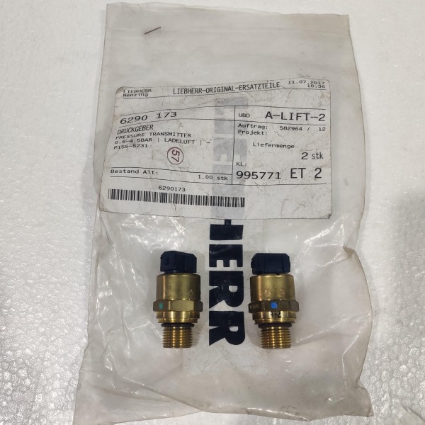 LIEBHERR 6290173 PRESSURE TRANSMITTER  NEW