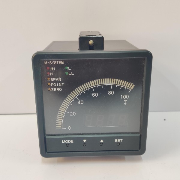 M-SYSTEM 49AV2-4W1A-M Bargraph Indicator: 4-20mA DC 85-264V AC