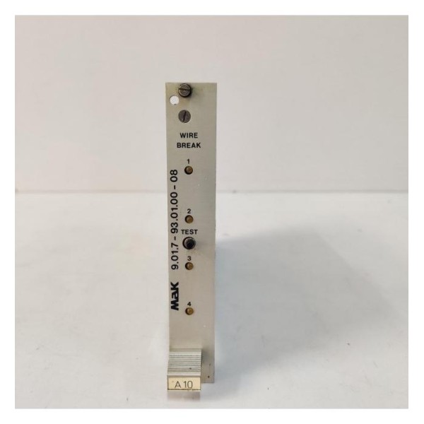 MAK 9.01.7 - 93.01.00 - 08 WIRE BREAK PCB CARD