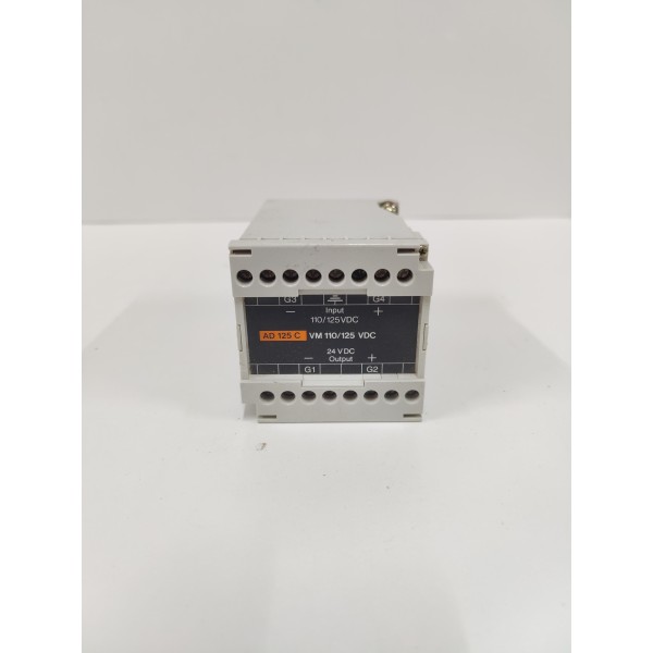 MERLIN GERIN AD 125 C VM 110/125 VDC DC TRANSFER