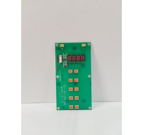 MIURA CG1-901-DSP 01D DISPLAY CIRCUIT BOARD