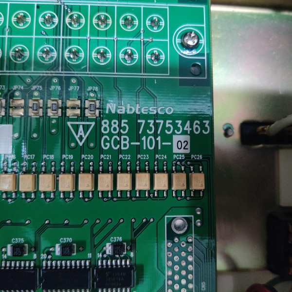 NABCO GCB-101-02 PCB BOARD