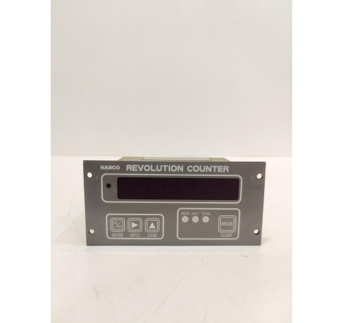 NABCO INDUSTRIAL REVOLUTION COUNTER RPM METER
