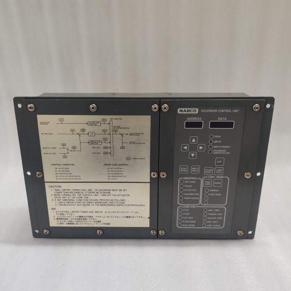 NABCO MG-800-III GOVERNOR CONTROL UNIT