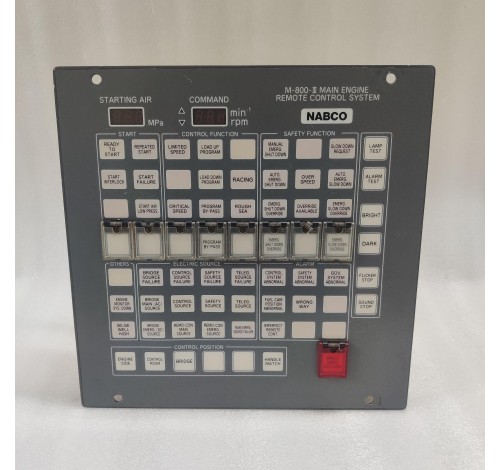 NABTESCO NABCO M-800-III-W MAIN ENGINE REMOTE CONTROL SYSTEM