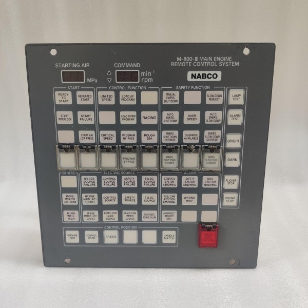 NABTESCO NABCO M-800-III-W MAIN ENGINE REMOTE CONTROL SYSTEM